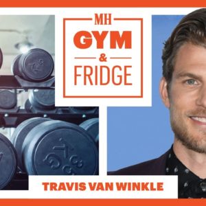 'You' Star Travis Van Winkle Opens His Home Gym & Fridge | Gym & Fridge | Men's Health