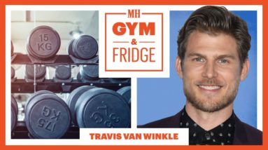 'You' Star Travis Van Winkle Opens His Home Gym & Fridge | Gym & Fridge | Men's Health