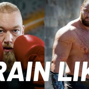 Strongman Turned Boxer Hafthor Bjornsson's Training for Eddie Hall Fight | Train Like | Men's Health