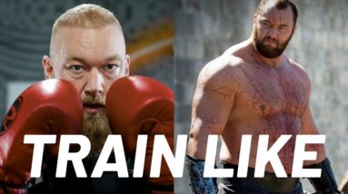 Strongman Turned Boxer Hafthor Bjornsson's Training for Eddie Hall Fight | Train Like | Men's Health