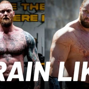 Strongman Turned Boxer Hafthor Bjornsson's Training for Eddie Hall Fight | Train Like | Men's Health