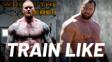 Strongman Turned Boxer Hafthor Bjornsson's Training for Eddie Hall Fight | Train Like | Men's Health