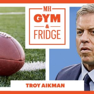 NFL Hall Of Famer Troy Aikman Shows His Gym & Fridge | Gym & Fridge | Men's Health