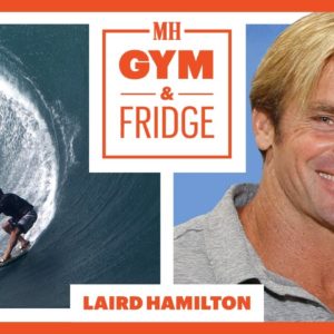 Surf Icon Laird Hamilton Opens His Home & Shares Pool Training Routine | Gym & Fridge | Men's Health