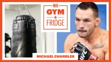 UFC Lightweight Michael Chandler Shows Off His Home Gym & Fridge | Gym & Fridge | Men's Health