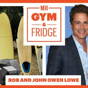 Rob and John Owen Lowe Show Off Their Gym & Fridge | Gym & Fridge | Men's Health