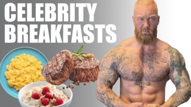 Nutritious Morning Routines of Thor, The Rock, and Other Celebrities | Eat Like | Men's Health