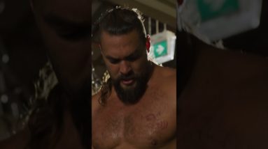 No thoughts, just a sweaty #JasonMomoa working out shirtless. #menshealth #aquaman