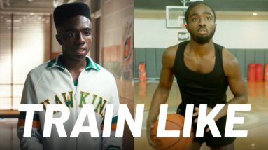 Stranger Things Star Caleb McLaughlin's Workout to Get in NBA Shape | Train Like | Men's Health