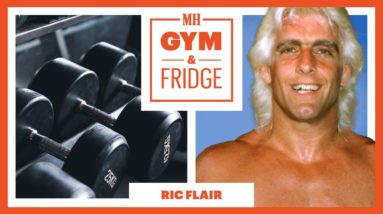 Ric Flair Shows Off His Gym & Fridge | Gym & Fridge | Men's Health