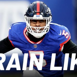 Giants Linebacker Kayvon Thibodeaux's Explosive NFL Workout | Train Like | Men's Health