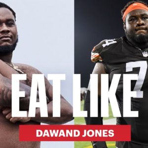 Everything NFL's Dawand Jones Eats To Prep For Game Days | Eat Like | Men's Health