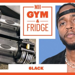 Rapper 6LACK Shows Off His Gym & Fridge | Gym & Fridge | Men's Health