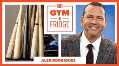 Alex Rodriguez Shows Off His Gym & Fridge | Gym & Fridge | Men's Health