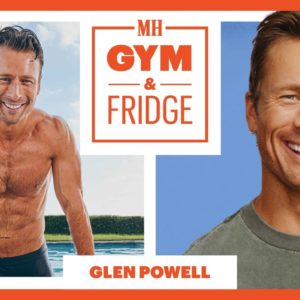 Glen Powell Shows Off His Gym & Fridge | Gym & Fridge | Men's Health