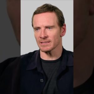 The Irish actor shows (mostly) no bias when it comes to what he puts in his mouth #michaelfassbender