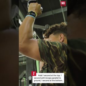 Patrick Mahomes's 3-Part Pull Ups #superbowl #chiefs #kansascitychiefs #menshealth