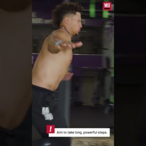 Patrick Mahomes pre-Super Bowl Workout #menshealth #kansascitychiefs #superbowl