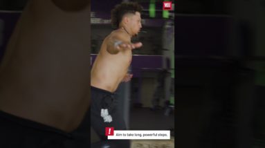 Patrick Mahomes pre-Super Bowl Workout #menshealth #kansascitychiefs #superbowl