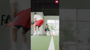 Patrick Mahomes' Speed Drill #menshealth #kansascitychiefs #superbowl