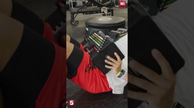 Patrick Mahomes' Weighted Hip Thrust #menshealth #kansascitychiefs #superbowl