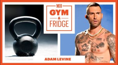 Adam Levine Shows Off His Gym and Fridge | Gym & Fridge | Men's Health