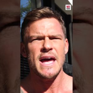 Alan Ritchson's training goal #reacher