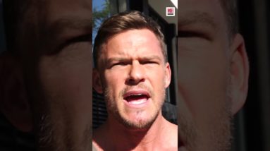 Alan Ritchson's training goal #reacher