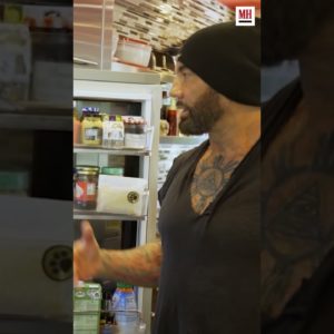 Dave Bautista diet staples #menshealth