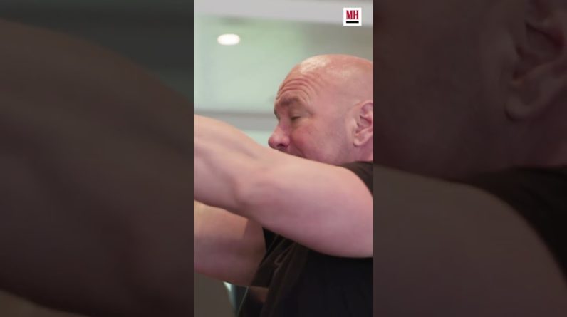 Dana White's weekly workout routine  #menshealth #ufc