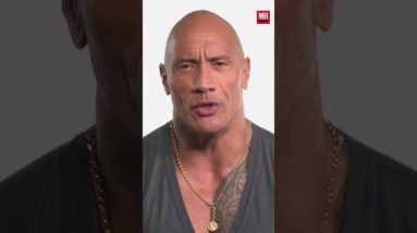 Does The Rock eat in bed?  #menshealth #dwaynejohnson