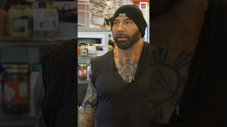 Dave Bautista explains his mostly plant-based diet  #menshealth