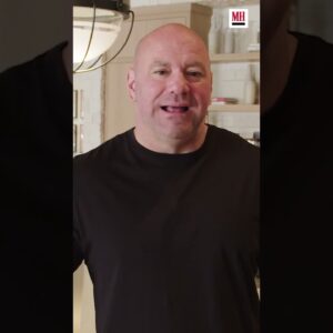 Dana White may or may not follow the same nutrition plan as the UFC fighters #menshealth