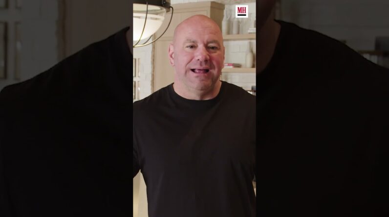 Dana White may or may not follow the same nutrition plan as the UFC fighters #menshealth