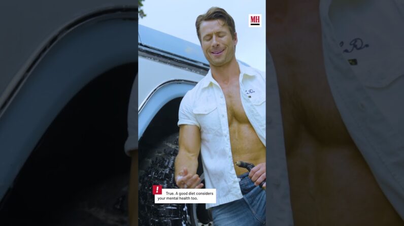 Glen Powell's advice "Don't be an asshole"  #menshealth