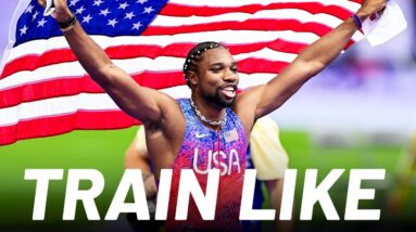 Gold Medalist Noah Lyles Shows Us The Fastest Man On Earth's Workout | Train Like | Men's Health