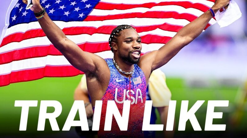 Gold Medalist Noah Lyles Shows Us The Fastest Man On Earth's Workout | Train Like | Men's Health