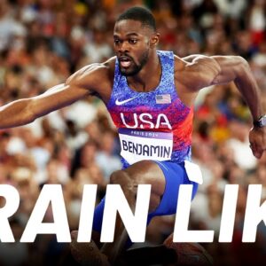 Olympic Gold Medalist Rai Benjamin Breaks Down His Winning Workout | Train Like | Men's Health